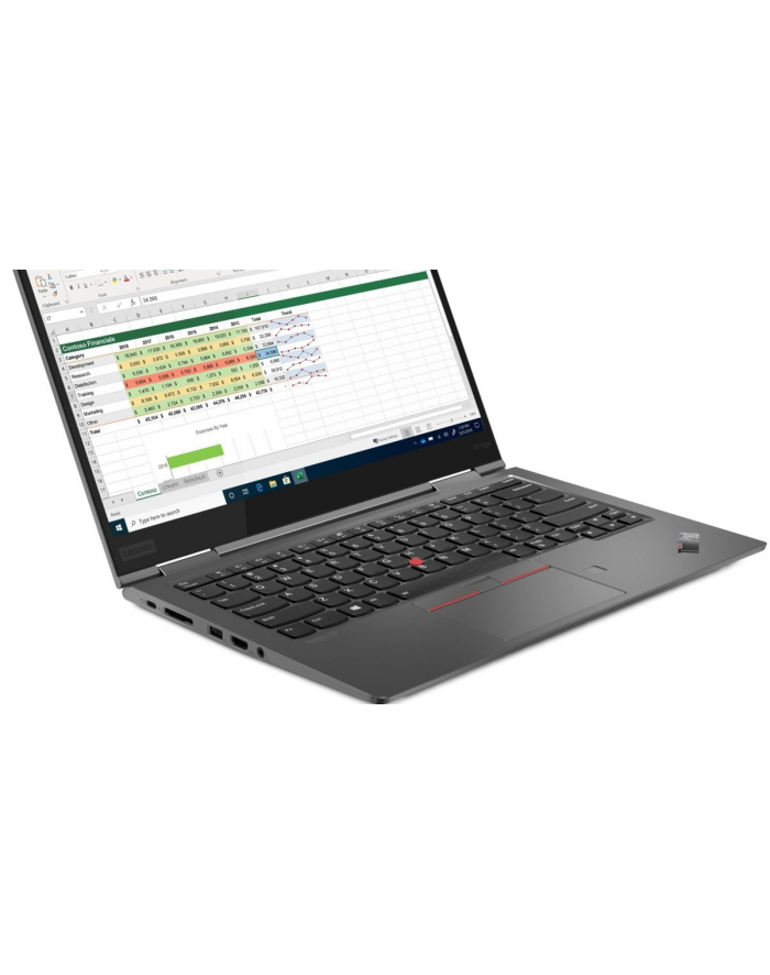 lenovo Ultrabok ThinkPad X1 Yoga G5 20UB002LPB W10Pro i5-10210U/16GB/256GB/INT/LTE/14.0 FHD/Touch/szary główny