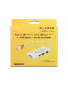 DeLOCK USB C Hub, USB Hub (white, USB 3.0, SD, microSD) - nr 7