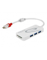 DeLOCK USB C Hub, USB Hub (white, USB 3.0, SD, microSD) - nr 8