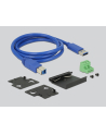 DeLOCK External Industrial Hub 7 x USB 3.0 Type-A USB hub (Black, with 15 kV ESD protection) - nr 2