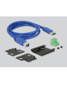 DeLOCK External Industrial Hub 7 x USB 3.0 Type-A USB hub (Black, with 15 kV ESD protection) - nr 2