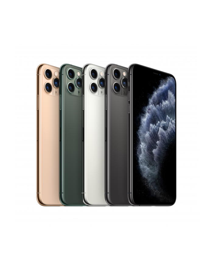 Apple iPhone 11 Pro Max - 6.5 -  64GB, iOS, green główny