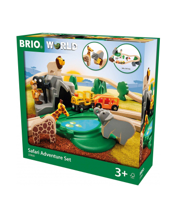 BRIO Great BRIO Train Safari Set - 33960