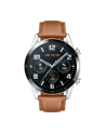 Huawei Watch GT2 46mm Classic, smart watch (silver, Bracelet: Pebble Brown, leather) - nr 4