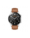 Huawei Watch GT2 46mm Classic, smart watch (silver, Bracelet: Pebble Brown, leather) - nr 5