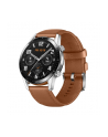 Huawei Watch GT2 46mm Classic, smart watch (silver, Bracelet: Pebble Brown, leather) - nr 13