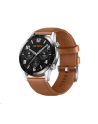 Huawei Watch GT2 46mm Classic, smart watch (silver, Bracelet: Pebble Brown, leather) - nr 2