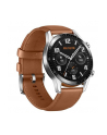 Huawei Watch GT2 46mm Classic, smart watch (silver, Bracelet: Pebble Brown, leather) - nr 25