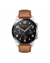 Huawei Watch GT2 46mm Classic, smart watch (silver, Bracelet: Pebble Brown, leather) - nr 26