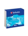 Płytki CD-R VERBATIM 52x 700MB 10P SL DLP             43415 - nr 10