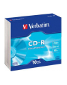 Płytki CD-R VERBATIM 52x 700MB 10P SL DLP             43415 - nr 17