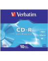 Płytki CD-R VERBATIM 52x 700MB 10P SL DLP             43415 - nr 19