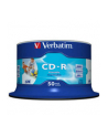 Płytki VERBATIM CD-R 52x 700MB 50P CB Printable   43438 - nr 28