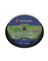 Płytki CD-RW Verbatim 43480 700MB/80min 12x CAKE / 10 sztuk - nr 1