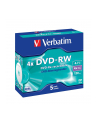 Płytki DVD-RW VERBATIM 4x 4.7GB 5P JC              43285 - nr 16