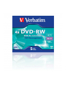 Płytki DVD-RW VERBATIM 4x 4.7GB 5P JC              43285 - nr 17