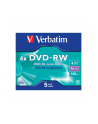 Płytki DVD-RW VERBATIM 4x 4.7GB 5P JC              43285 - nr 21