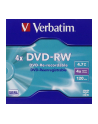Płytki DVD-RW VERBATIM 4x 4.7GB 5P JC              43285 - nr 33