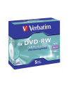 Płytki DVD-RW VERBATIM 4x 4.7GB 5P JC              43285 - nr 36