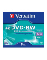 Płytki DVD-RW VERBATIM 4x 4.7GB 5P JC              43285 - nr 38