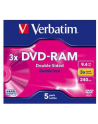 Płytki DVD-RAM VERBATIM 3x 9.4GB 5P JC           43493 - nr 17