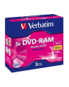 Płytki DVD-RAM VERBATIM 3x 9.4GB 5P JC           43493 - nr 2