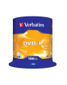 Płytki VERBATIM DVD-R 16x 4.7GB 100 CB 43549 - nr 5
