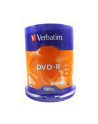 Płytki VERBATIM DVD-R 16x 4.7GB 100 CB 43549 - nr 1