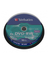 Płytki DVD-RW VERBATIM 4x 4.7GB 10P CB 43552 - nr 10