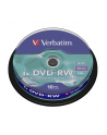 Płytki DVD-RW VERBATIM 4x 4.7GB 10P CB 43552 - nr 35