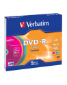 Płytki DVD-R VERBATIM 16x 4.7GB 5P Slim Colour     43557 - nr 17