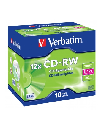 CD-RW 8-10x 700MB 10P JC 43148