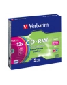 Płytki CD-RW VERBATIM 8-12x 700MB 5P SL         43167 - nr 36