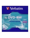 Płytki DVD-RW VERBATIM 4x 4.7GB 5P JC              43285 - nr 7