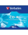 Płytki CD-R VERBATIM 52x 700MB 10P SL DLP             43415 - nr 14