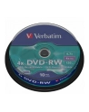 Płytki DVD-RW VERBATIM 4x 4.7GB 10P CB 43552 - nr 3