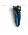 Philips S5050 / 64 AquaTouch, razor (black / blue) - nr 6