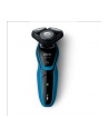 Philips S5050 / 64 AquaTouch, razor (black / blue) - nr 7