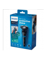 Philips S5050 / 64 AquaTouch, razor (black / blue) - nr 8