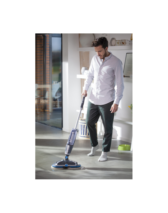 Bissell Spin Wave Cordless 2240N, hard floor cleaner (gray / blue) główny