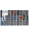 Gedore tool trolley 1500 ES-03-2004 0810 (blue / black, incl. 325 tools) - nr 1