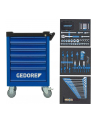 Gedore tool trolley Workster WSL-M-TS-172 (blue / black, incl. 172 tools) - nr 1