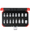 Gedore Red Socket set 1/2 '', Torx, 16 pieces (red / black, E10 - T70) - nr 1