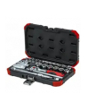Gedore Red Socket set 3/8 '', 26 pieces (red / black, with Shift-gun, SW 6mm - 24mm) - nr 8