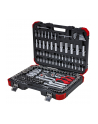 Gedore Red socket set, 1/4 ''+ 3/8'' + 1/2 '', 172 pieces (red / black, with 3 lever Ratchet) - nr 3