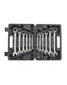 Gedore Red ring ratchet open ended spanner set, 16-piece, wrench (chrome, SW 8 - 19mm) - nr 3