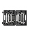 Gedore Red ring ratchet open ended spanner set, 16-piece, wrench (chrome, SW 8 - 19mm) - nr 7