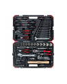 Gedore Red tool and socket set 1/4 ''+ 1/2'', 100-piece, tool set (red / black, with Shift-creaking, SW 4mm - 32mm) - nr 1