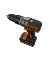 black+decker BLACK + DECKER cordless hammer BL188K, 18 Volt (black / orange, Li-ion battery pack 1.5Ah) - nr 4