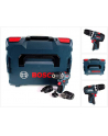 bosch powertools Bosch cordless drill GSR 12V-35 FC solo Professional, 12V (blue / black, without battery and charger, with FlexiClick essays, L-BOXX) - nr 1